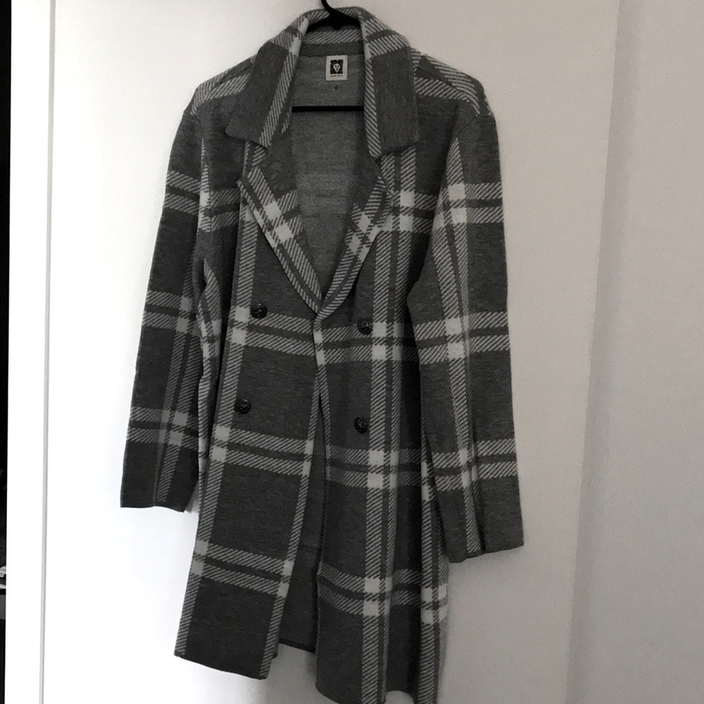 Anne Klein knit dress coat